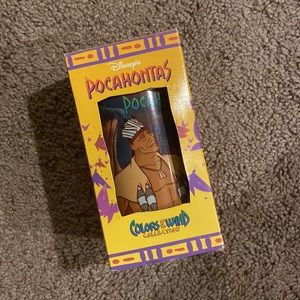 New in box 1994 vintage collector Burger King Disney Pocahontas acrylic cup